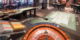 Roulette-Tische in der Spielbank Hamburg Reeperbahn