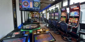 Roulette-Terminals und Spielautomaten in der Spielbank Trier